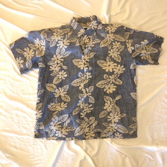 LOT OF THREE (3) XL FLORAL PRINT COOKE STREET COTTON HAWAIIAN SHIRTS (EUC) - Picture 6 of 9